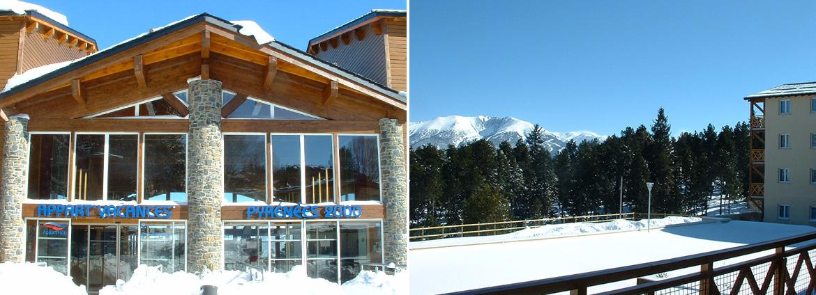 Résidence Pyrénée 2000 - Font Romeu - Appart Vacances Pyrénées 2000 - hiver
